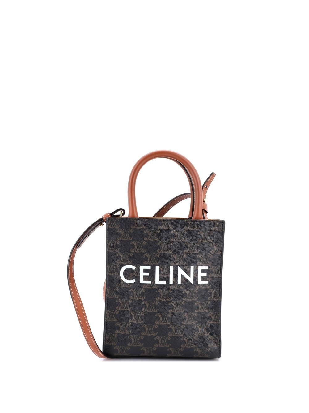 Celine Vertical Cabas Tote Triomphe #244352C10B